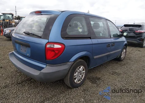 2007 Dodge Caravan Se из США, поврежденный, VIN 1D4GP25BX7B186048